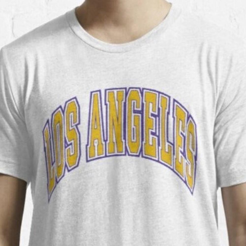 26 Лос-Анджелес Футболка - Баскетбол - Бейсбол - Хоккей - Винтажная Футболка Лос-Анджелес Унисекс L