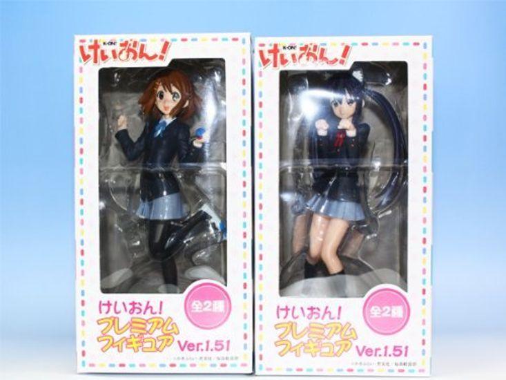 К-ОН! К-ОН! Премиальная фигурка Ver.1.51 Приз Sega (Полный набор 2 типа + бонус постер в комплекте)