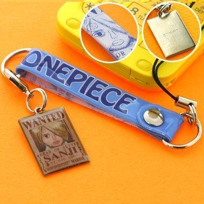 Цельный металлический ремешок с подвесками 2 Санджи Том. ОН-24Б